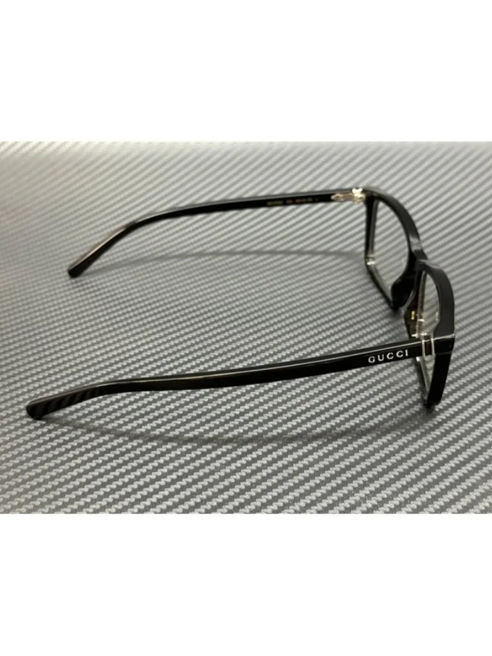 New Gucci Men Black Eyeglasses 56-18-150